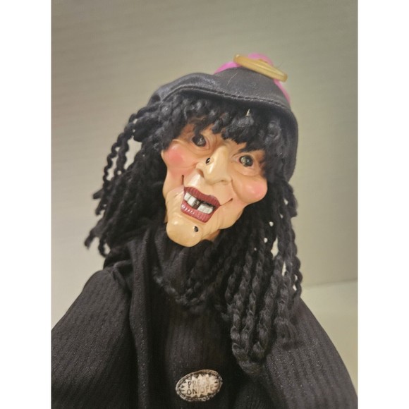 Dan Dee Halloween Animated Witch Light Up Decor TESTED WORKS - Picture 2 of 8